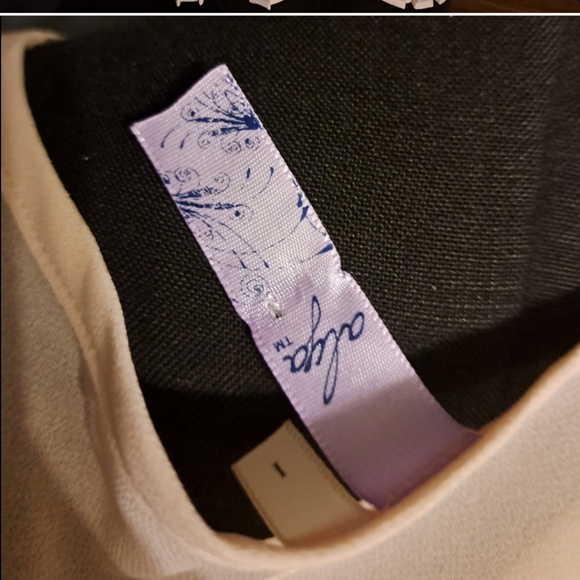 Cream/Blush Loose fit Tank Top - Picture 4 of 4